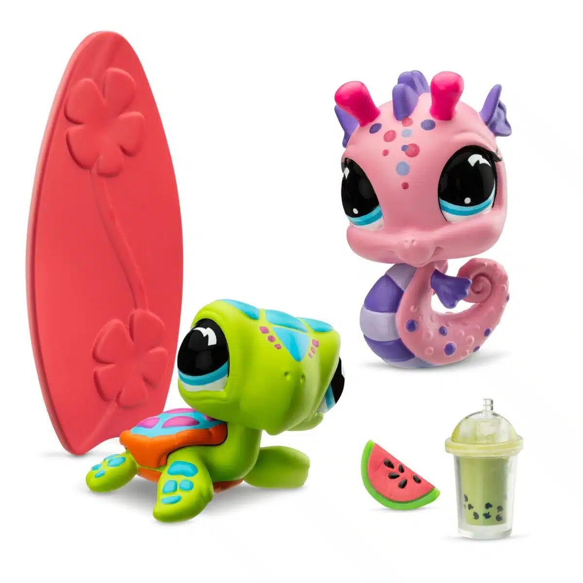Set 2 Figuras Littlest Pet Shop – Serie 4 Aperitivos de Playa - Imagen 2