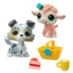 Set 2 Figuras Littlest Pet Shop – Serie 4 Picnic en la Cabaña - Imagen 2