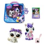 Set 2 Figuras Littlest Pet Shop – Serie 4 Rayas con Estilo