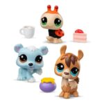 Figuras de Littlest Pet Shop Trío en Tubo – Serie 4 Tríos Golosina - Imagen 2