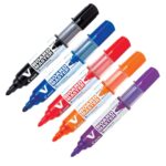 Set 5 Marcadores de Pizarra Punta Bala Recargables V Board Master Pilot - Imagen 2