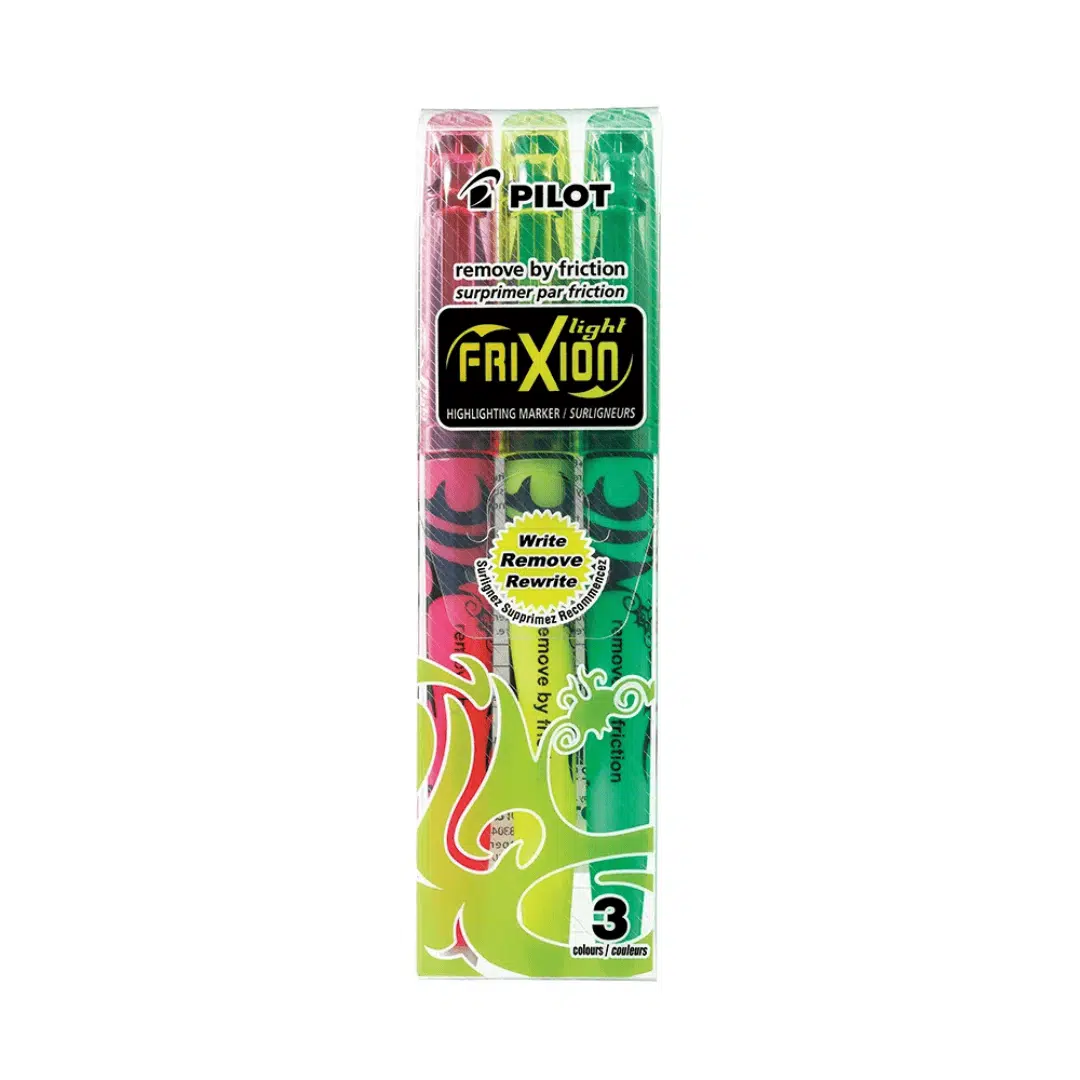 4902505375231 Set 3 Destacadores Borrables Frixion Light Pilot - Imagen 1
