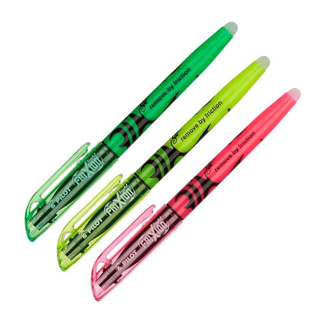 Set 3 Destacadores Borrables Frixion Light Pilot - Imagen 2