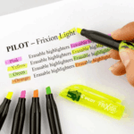 Set 3 Destacadores Borrables Frixion Light Pilot - Imagen 4