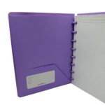 Cuaderno de Discos Medio Oficio 80 Hojas de Puntos 5mm Pantone (Elige Color) - Imagen 4
