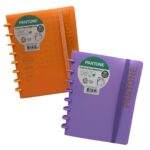 Cuaderno de Discos Medio Oficio 80 Hojas de Puntos 5mm Pantone (Elige Color)