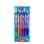 Set 6 Lápices Tinta Gel Clásicos 0.7mm Pop Lol Lover Pilot