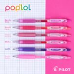 Set 6 Lápices Tinta Gel Rosados 0.7mm Pop Lol Lover Pilot - Imagen 3