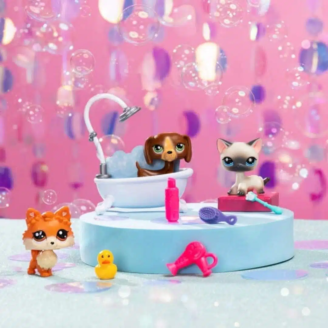 Set 3 Figuras Littlest Pet Shop - Serie 3 Spa de Belleza - Imagen 4