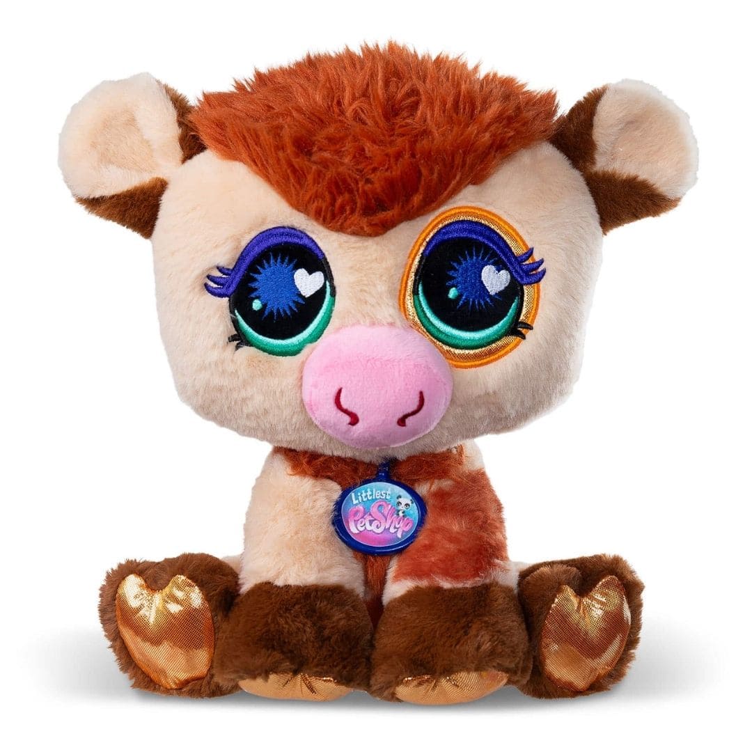 885561006667 Peluche Emblemático Littlest Pet Shop - Serie 4 Vaca - Imagen 1
