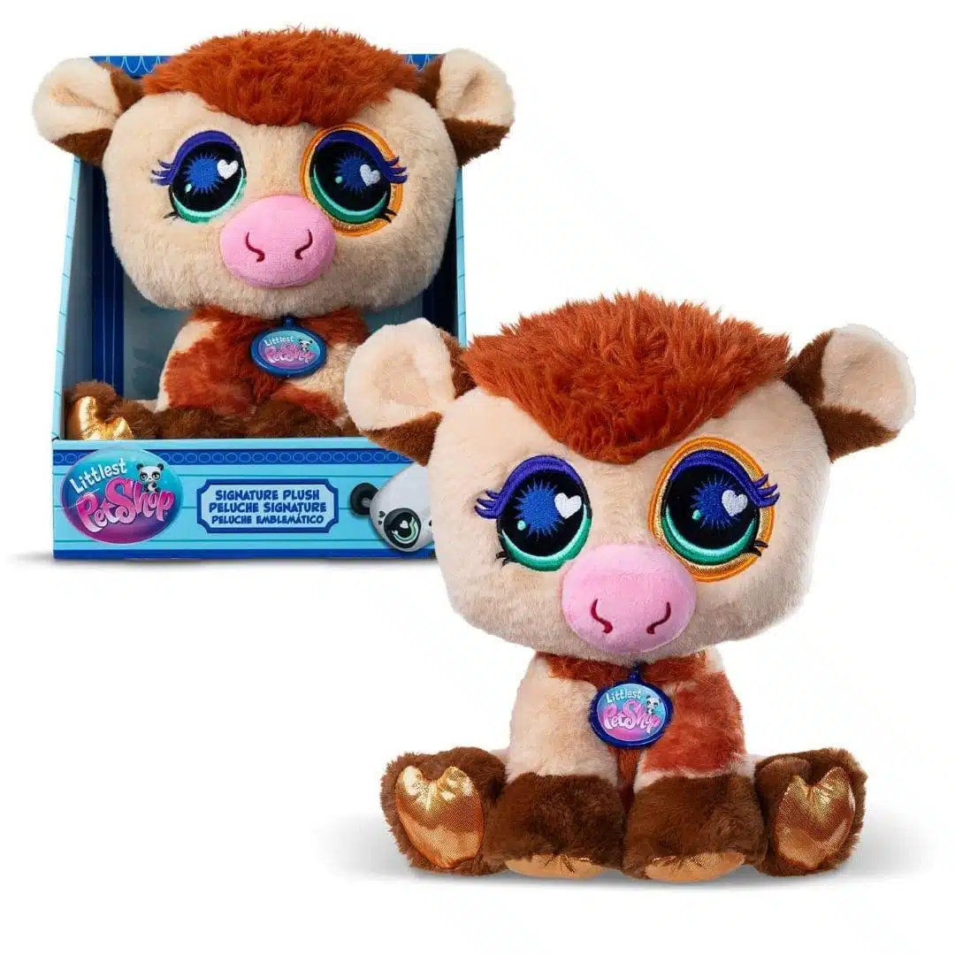Peluche Emblemático Littlest Pet Shop - Serie 4 Vaca - Imagen 2