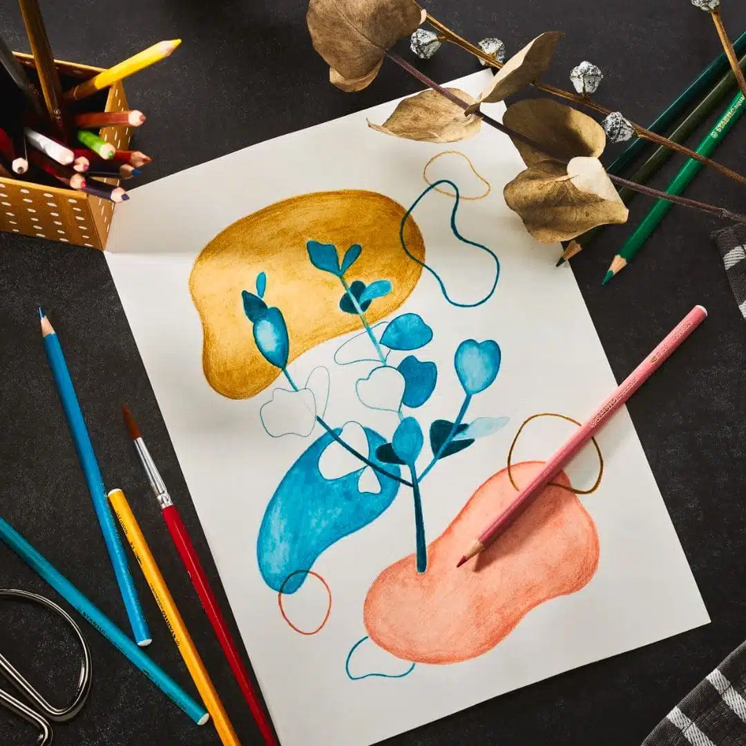 Set de 24 Lápices Acuarelables STABILOaquacolor Arty - Imagen 2