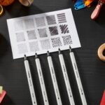 Set 10 Marcadores Creative Tips Arty Negros y Grises Stabilo - Imagen 4