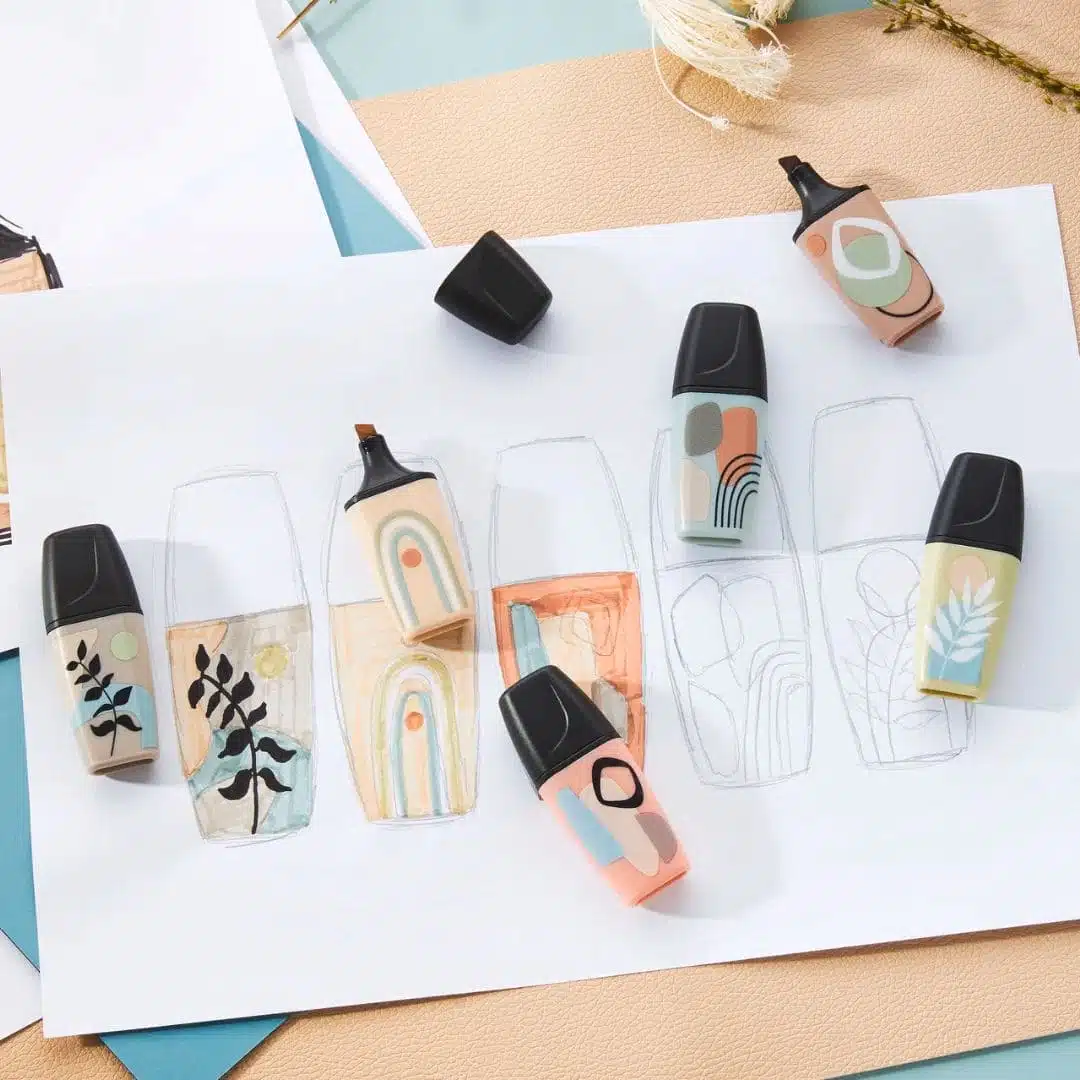 Set 5 Destacadores Stabilo Boss Mini Nature Vibes - Imagen 5