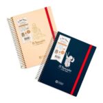 Cuaderno Premium 200 Hojas Cuadriculadas 7mm Texturizado El Principito Multiverso (Elige Color)