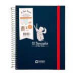 Cuaderno Premium 200 Hojas Cuadriculadas 7mm Texturizado El Principito Multiverso (Elige Color) - Imagen 4