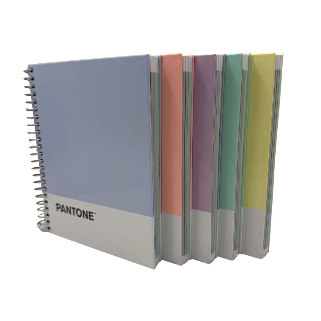 7804687320641 (1) Cuaderno Pocket 100 Hojas Cuadriculadas 5mm Pastel Pantone (Elige Color) - Imagen 1