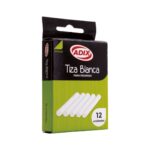 Set 12 Tizas Blancas Adix