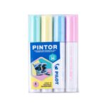 Set Pintor 4 Marcadores Pastel Punta Media Pilot