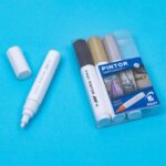 Set Pintor 4 Marcadores Glam Punta Media Pilot - Imagen 3