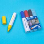 Set Pintor 4 Marcadores Clásicos Punta Media Pilot - Imagen 3