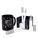 Set Pintor 4 Puntas Plateado Extra Fina, Fina, Media y Biselada Pilot - Imagen 4