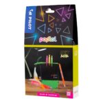 Set 6 Lápices Tinta Gel Neón 0.7mm Pop Lol + Estuche Verde Pilot - Imagen 4