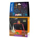 Set 6 Lápices Tinta Gel Neón 0.7mm Pop Lol + Estuche Naranjo Pilot - Imagen 4