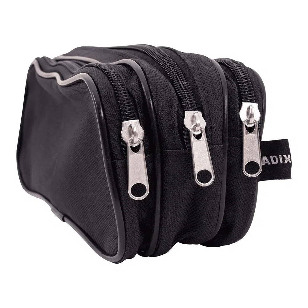 Estuche Escolar Triple Cierre Negro Adix - Imagen 3