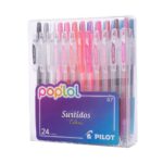 Set 24 Lápices Tinta Gel 0.7mm Pop Lol Colores Bubblegum Pilot