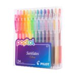 Set 24 Lápices Tinta Gel 0.7mm Pop Lol Colores Jelly Jelly Pilot