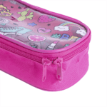 Estuche Escolar Be Happy Rosado Adix - Imagen 5