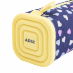 Estuche Escolar Rectangular Amarillo Adix - Imagen 3