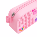 Estuche Escolar Unicornio Pop it Rosado Adix - Imagen 3