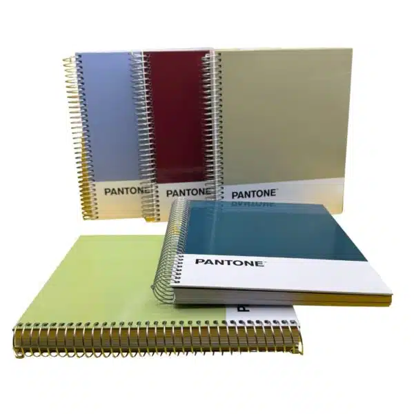 Cuaderno Medio Oficio 150 Hojas Cuadriculadas 5mm Nature Color Pantone (Elige Color)