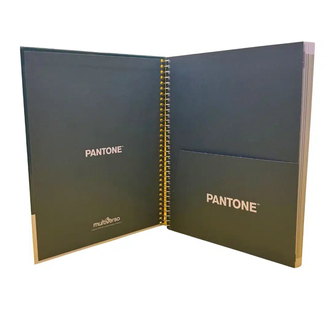 Cuaderno Medio Oficio 150 Hojas Cuadriculadas 5mm Nature Color Pantone (Elige Color) - Imagen 4