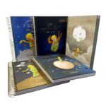 Cuaderno Medio Oficio 150 Hojas Cuadriculadas 5mm El Principito Multiverso (Elige Diseño)