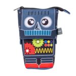Estuche Escolar Retráctil Robot Gris Adix - Imagen 3