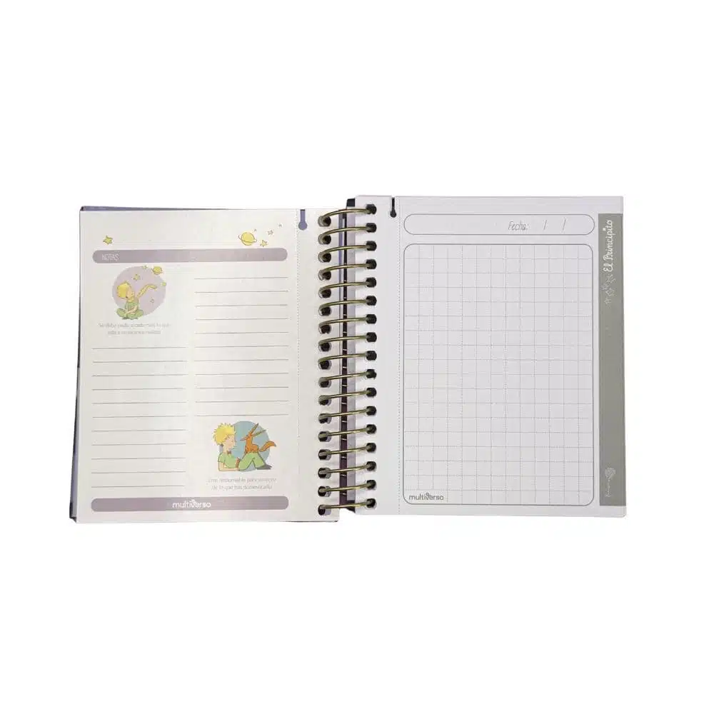 Cuaderno Mini Pocket 100 Hojas Cuadriculadas 5mm El Principito Multiverso (Elige Diseño) - Imagen 8