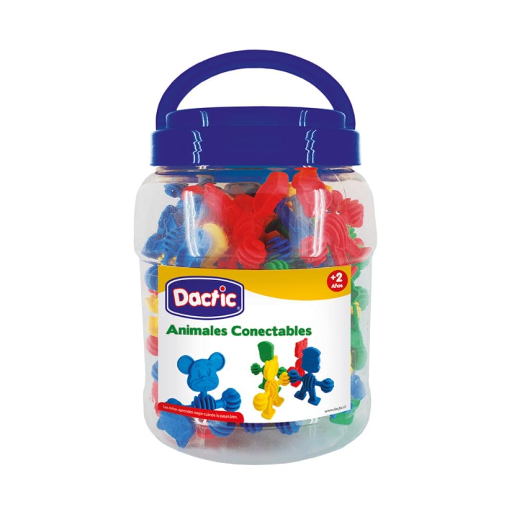 7807219018023 (1) Animales Conectables 40 Un. Dactic - Imagen 1