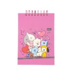 Croquera A5 80 Hojas Blancas Diseño BT21
