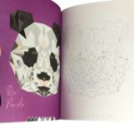 Libro para Colorear Mosaico de Animales Geométricos Adix Creative - Imagen 4